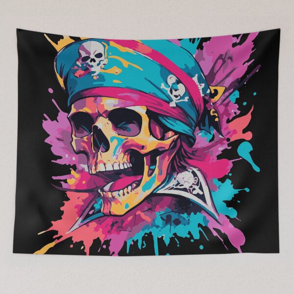 Item preview, Pirate Skulls 3/3 designed and sold by OdranaDesign.