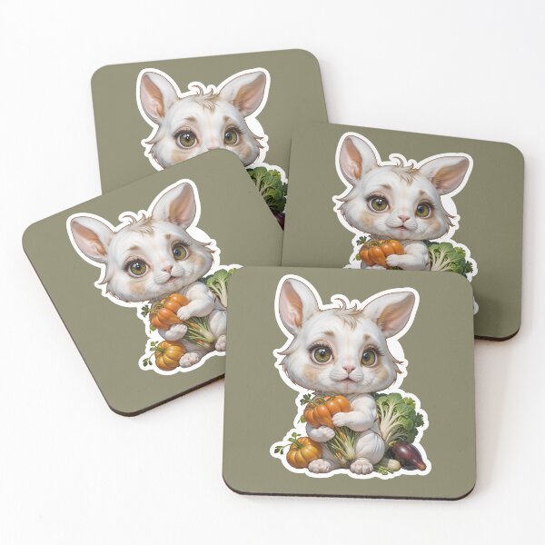 Item preview, Lindo conejo amante de las verduras designed and sold by TheArtOfPat.