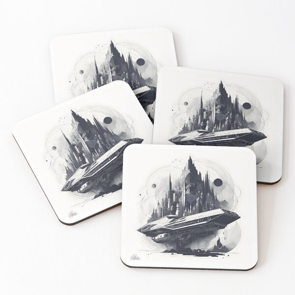 Item preview, Sci fi city & ship designed and sold by K1ndo.