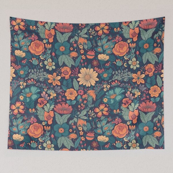 Item preview, Vibrant Floral Harmony designed and sold by Windy-market.