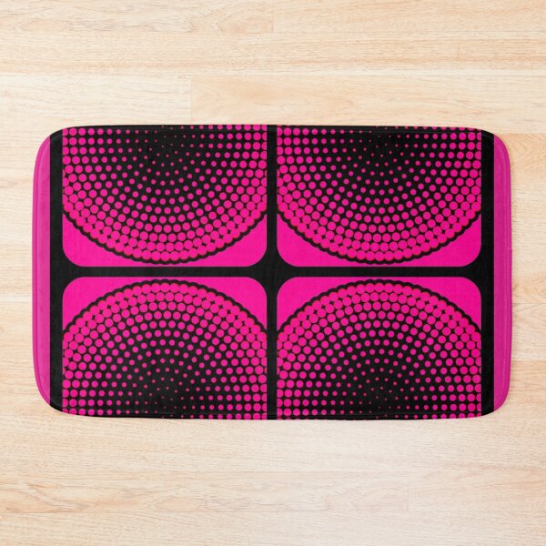 Item preview, Geometric pattern in pink and black designed and sold by AnnabellaRh.
