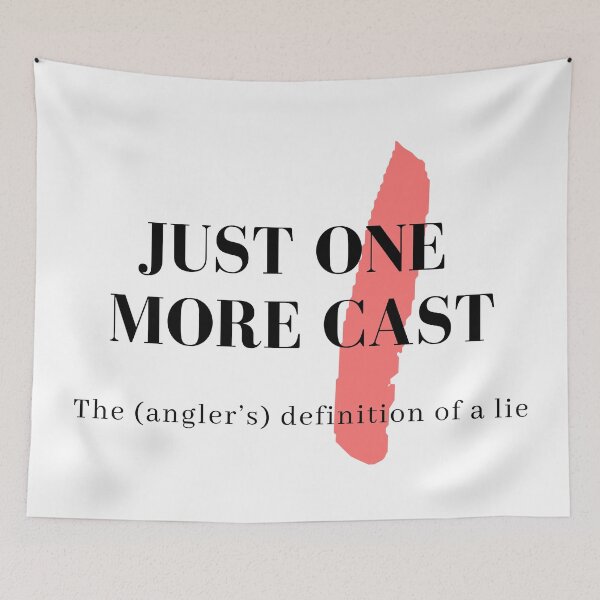 Item preview, Funny fishing design "last cast" Yeah - sure! designed and sold by theconfusedangler.