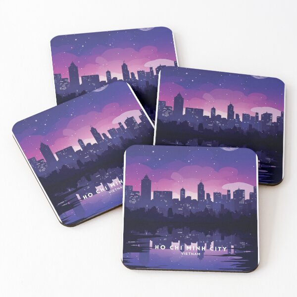 Item preview, Ho Chi Minh City Vietnam Dynamic Metropolis designed and sold by NeuralVibe.