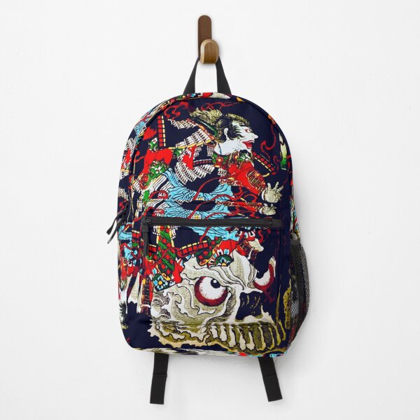 Item preview, Samurai on Flying Skull Ukiyo designed and sold by Daruma786.