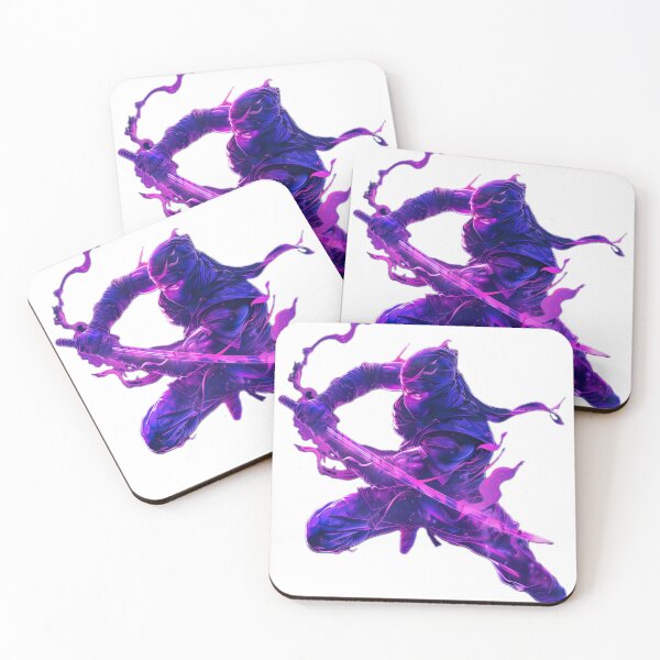 Item preview, Purple Flame Ninja designed and sold by IndyindyShop.