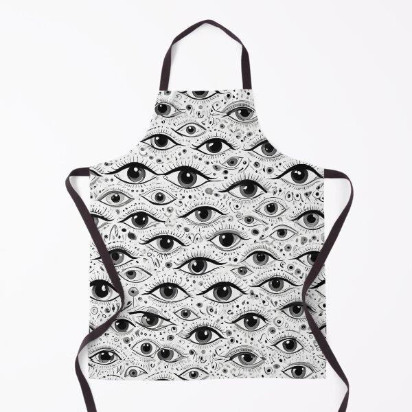 Item preview, Abstract eye shapes pattern designed and sold by nilver.