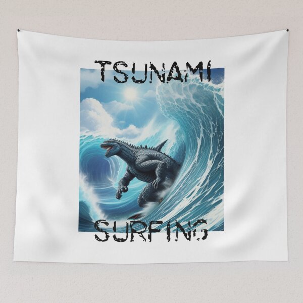 Item preview, Tsunami Surfing designed and sold by YannaJulia.