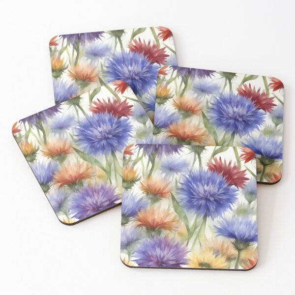 Item preview, Multicoloured Cornflowers  designed and sold by CalmnessbyChoice.