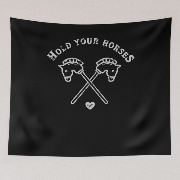 Item preview, Hold your horses, for hobby horsing lovers  designed and sold by chaaval.
