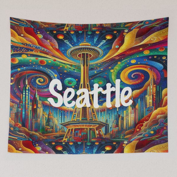 Item preview, Seattle Washington ⋆.༄ ☽⋆.༄ ☽⋆. designed and sold by Naomi Gutierrez Parrish.