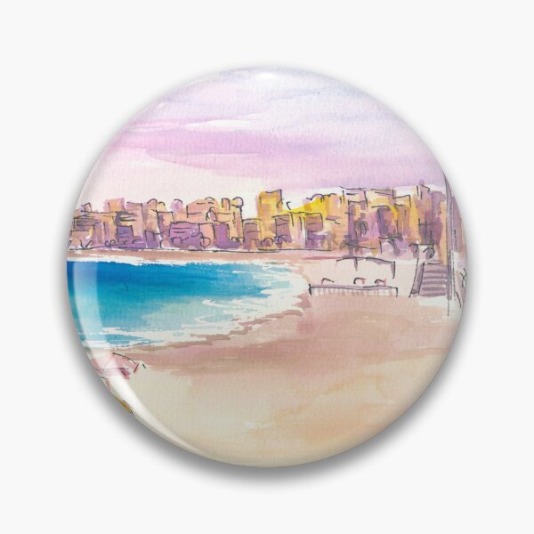 Item preview, Nice Promenade des Anglais with French Riviera Beach designed and sold by artshop77.