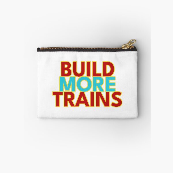 Item preview, Build More Trains! (NM Turquoise) designed and sold by lepidotos.