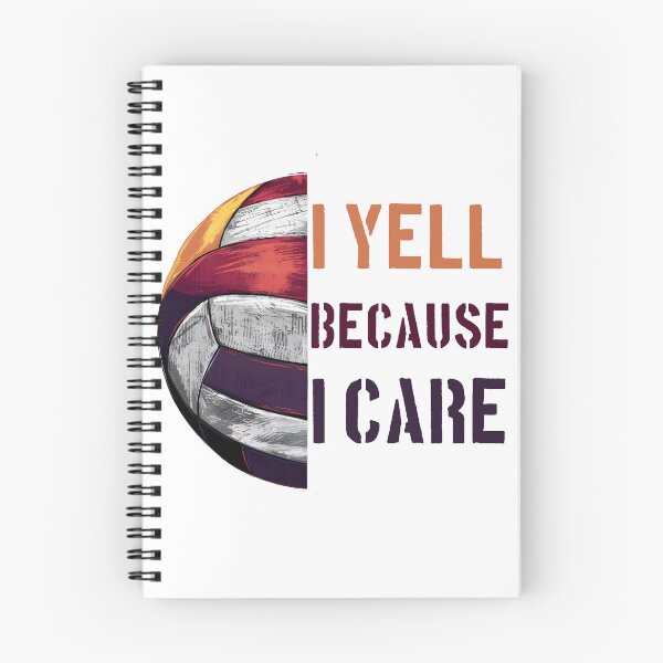 Item preview, I Yell Because I Care - Football - Volleyball designed and sold by Zibis09.