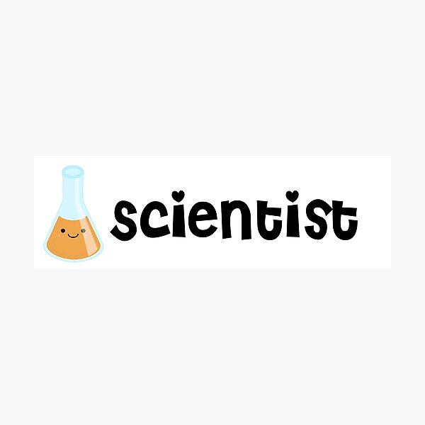 Item preview, Young Scientist - Cute Flask designed and sold by DoodleDashCollective.