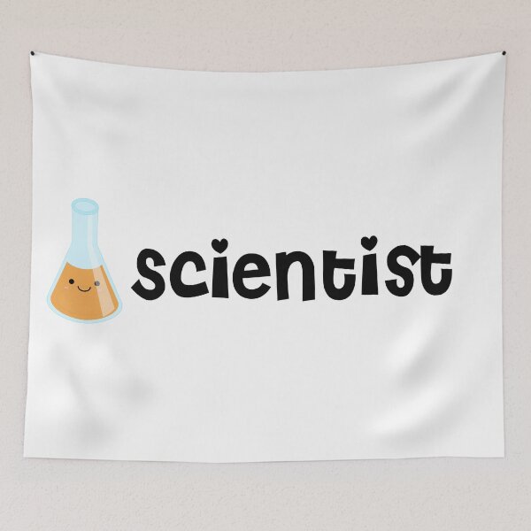 Item preview, Young Scientist - Cute Flask designed and sold by DoodleDashCollective.