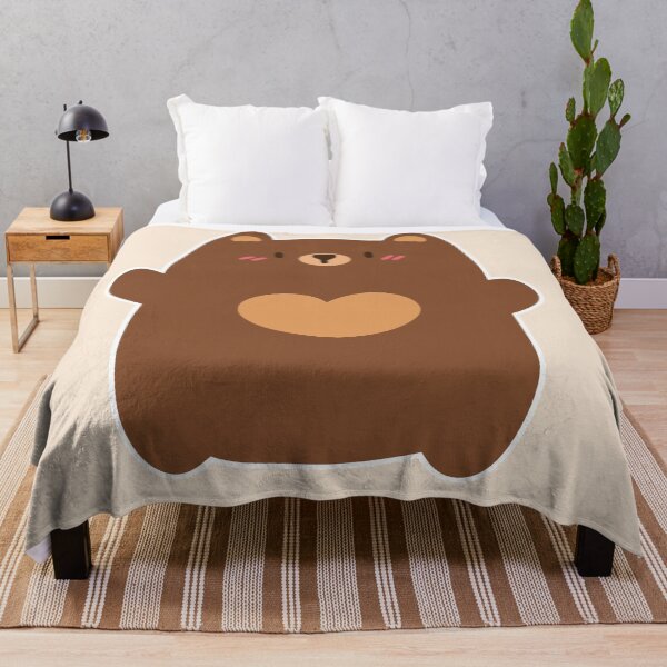 Item preview, Cute Kawaii Happy Bear - Minimalist Design. designed and sold by NumbleRay.