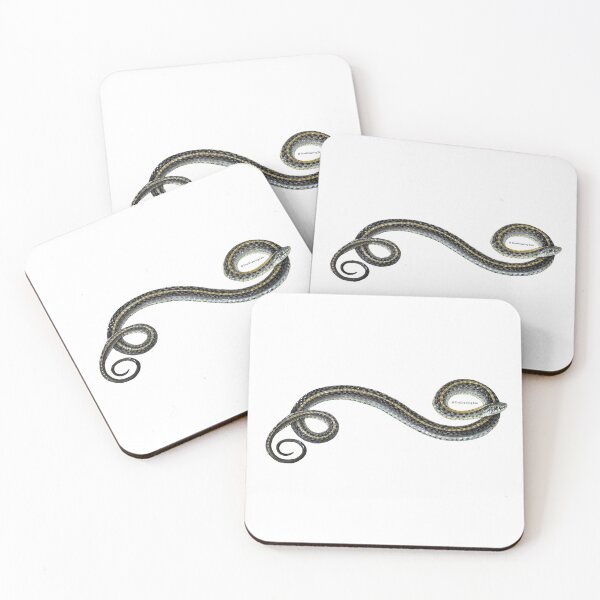 Item preview, Garter Snake Painting designed and sold by TheDrawingZoo.