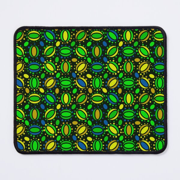 Item preview, Pattern in green-yellow color beens designed and sold by fuzzyfox.