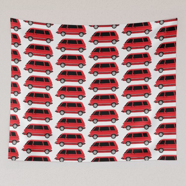 Item preview, 80's JDM Space Wagon Red designed and sold by SChinchilla.