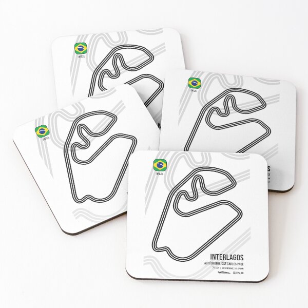 Item preview, Interlagos Race Track  designed and sold by Mariel  Toigo.