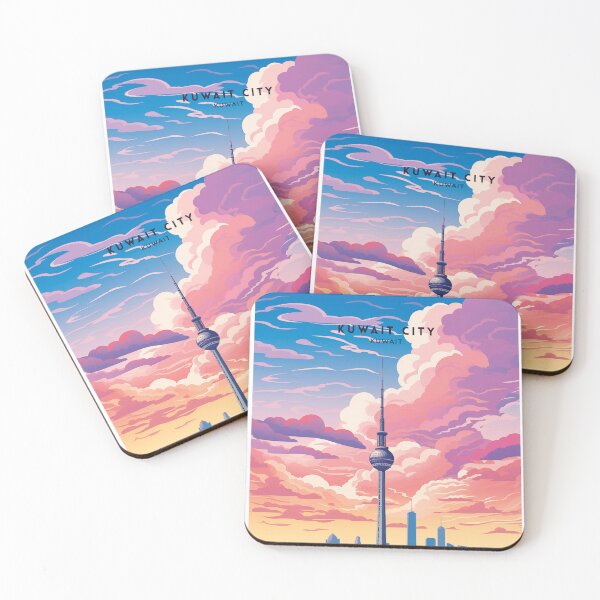 Item preview, Kuwait City Kuwait Architectural Splendor designed and sold by NeuralVibe.