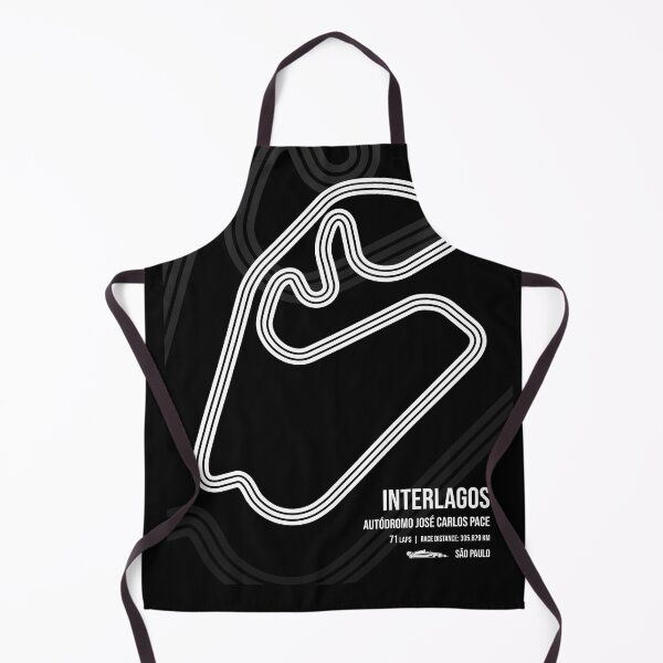 Item preview, Interlagos Race Track (B&W) designed and sold by Mariel Toigo.
