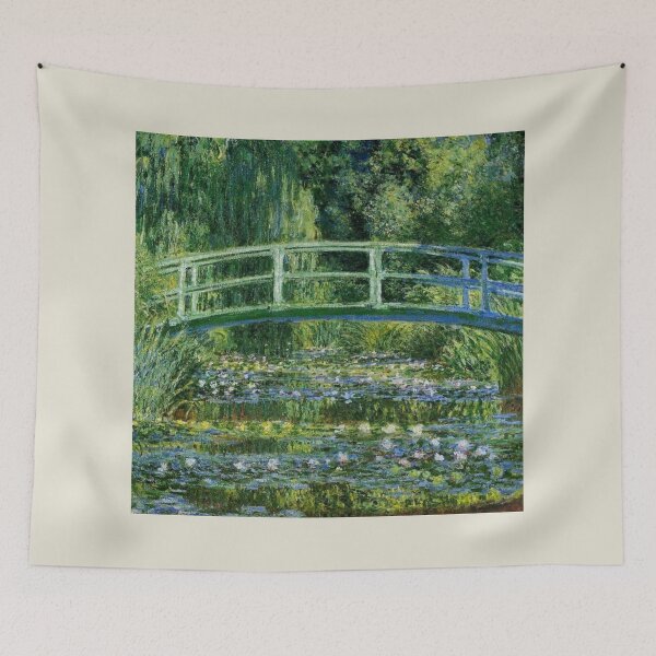 Item preview, Claude Monet, The Japanese Bridge (The Water-Lily Pond), 1899 Original Reproduction HD Print, Remastered Immaculate designed and sold by Arwen-Art.