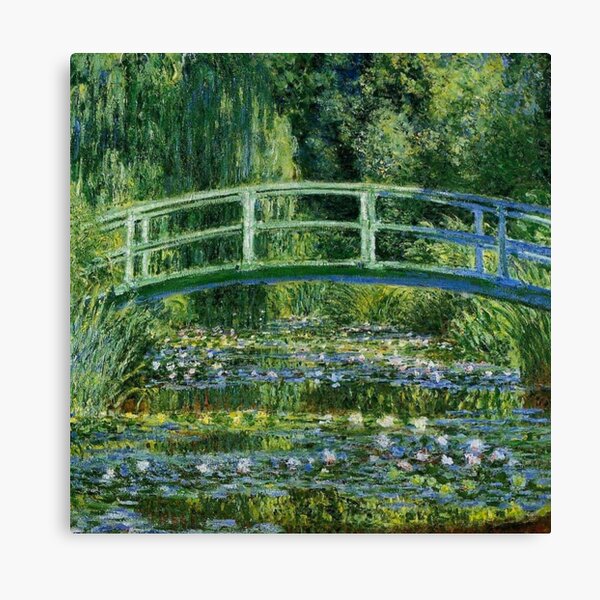 Artikel-Vorschau von Claude Monet, Die japanische Brücke (Der Seerosenteich), 1899, Original-Reproduktion, HD-Druck, makellos remastert, designt und verkauft von Arwen-Art.