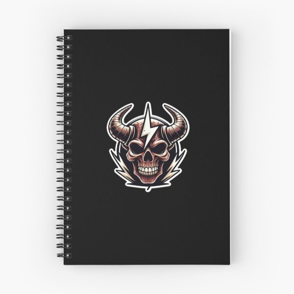Item preview, Dan Flashes: Horned Skull, dan flashes designed and sold by MrDarkRealm.