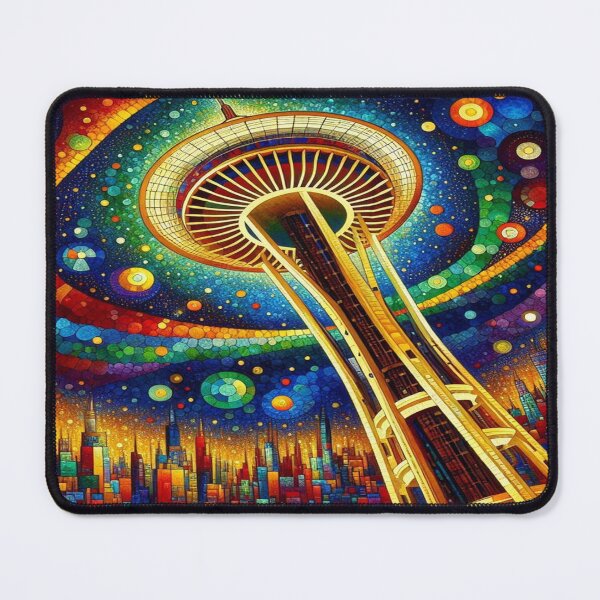 Item preview, Seattle Space Needle Washington ⋆.༄ ☽⋆.༄ ☽⋆. designed and sold by Naomi Gutierrez Parrish.