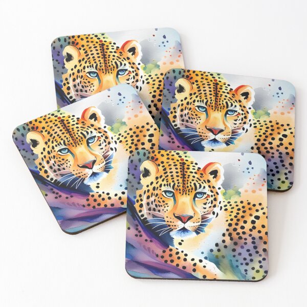 Artikelvorschau, Bunte Leopardenkunst entworfen und verkauft von Debbie Schulte.