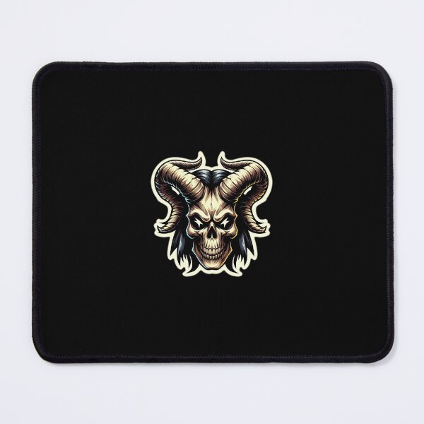 Item preview, horned skull with dan flashes  designed and sold by MrDarkRealm.