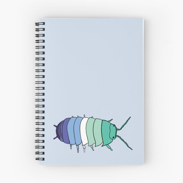 Item preview, MLM Gay Pride Flag Isopod designed and sold by thebugladies.