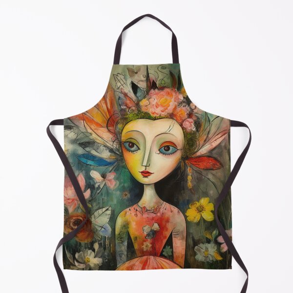Item preview, Flower Fairy Abstract designed and sold by whitecat23.
