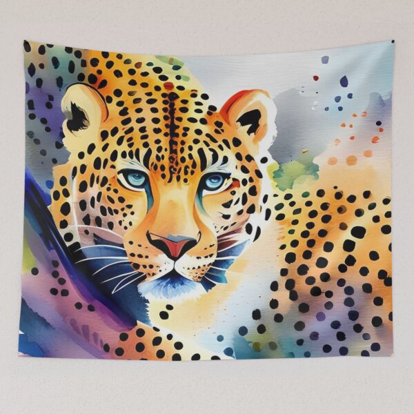 Artikelvorschau, Bunte Leopardenkunst entworfen und verkauft von Debbie Schulte.