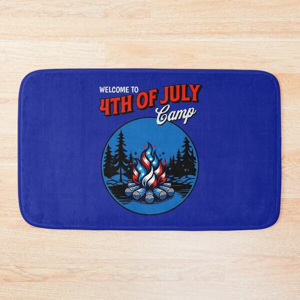 Item preview, 4th Of July Camping USA Independence Day designed and sold by RockBeeDesigns.