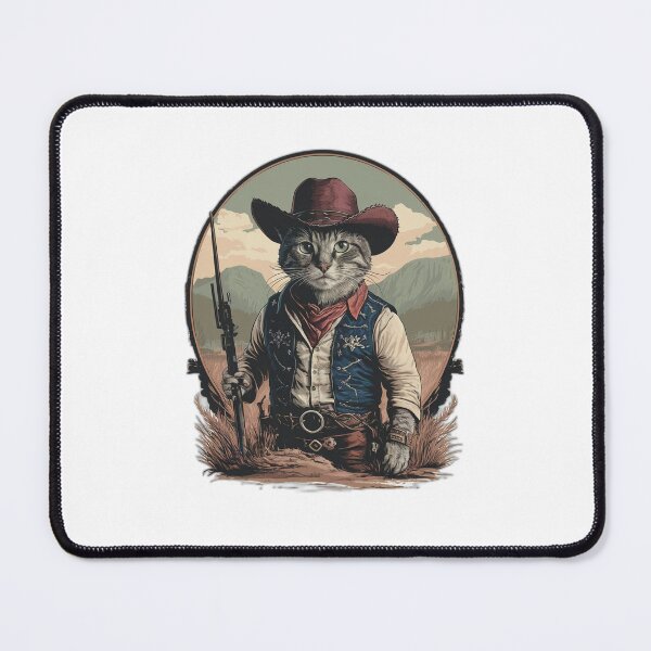 Item preview, Cowboy Cats Photographic Print designed and sold by onicaras.