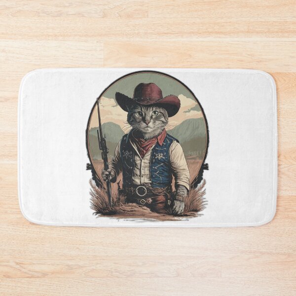 Item preview, Cowboy Cats Photographic Print designed and sold by onicaras.