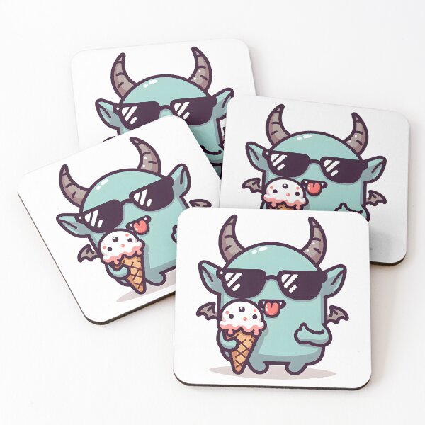 Item preview, Kawaii Quirky Lich With Sunglasses designed and sold by CanvasCutie.