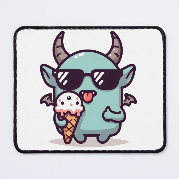 Item preview, Kawaii Quirky Lich With Sunglasses designed and sold by CanvasCutie.