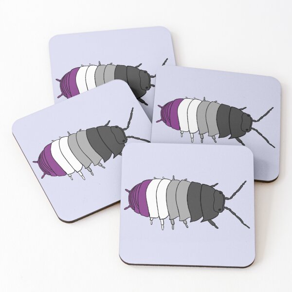 Artikelvorschau, Asexuelle Pride Flagge Isopod entworfen und verkauft von thebugladies.