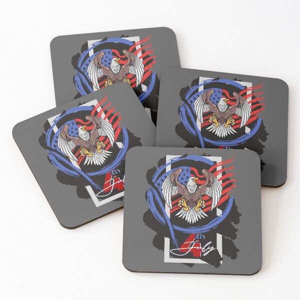Item preview, Fourth of July, Patriotic Pride: Bald Eagle and American Flag  designed and sold by Numbers-Art.