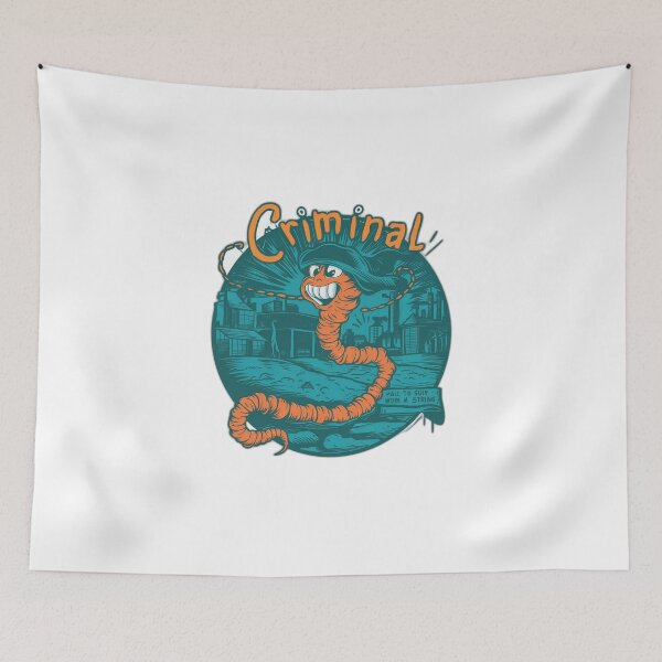Item preview, Criminal Worm On A String designed and sold by onicaras.