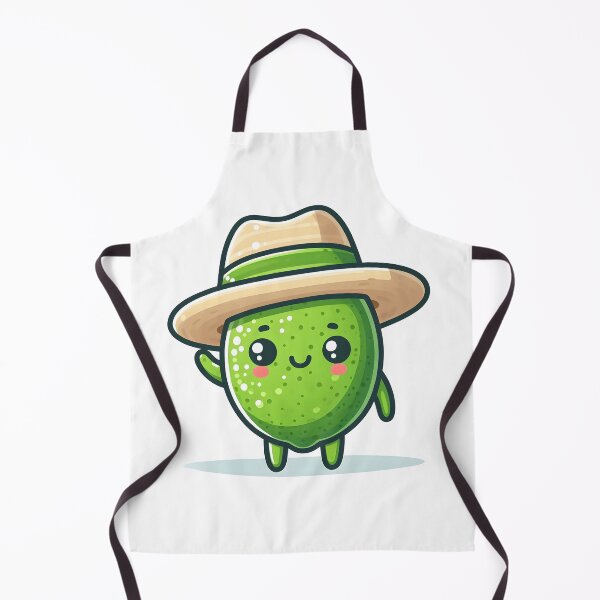 Item preview, Kawaii Lime With Hat designed and sold by CanvasCutie.