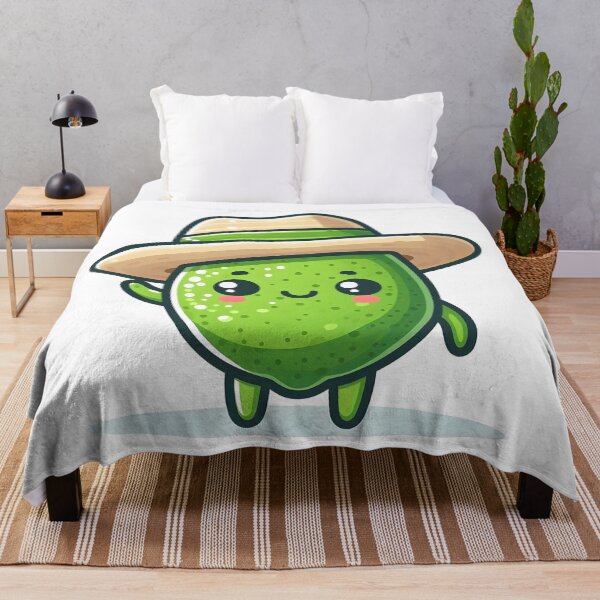 Item preview, Kawaii Lime With Hat designed and sold by CanvasCutie.