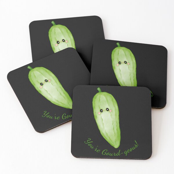 Item preview, You'Re Gourd Geous Gourd Pun Watercolor designed and sold by EmGai TocXanh.
