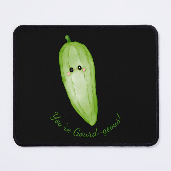 Item preview, You'Re Gourd Geous Gourd Pun Watercolor designed and sold by EmGai TocXanh.