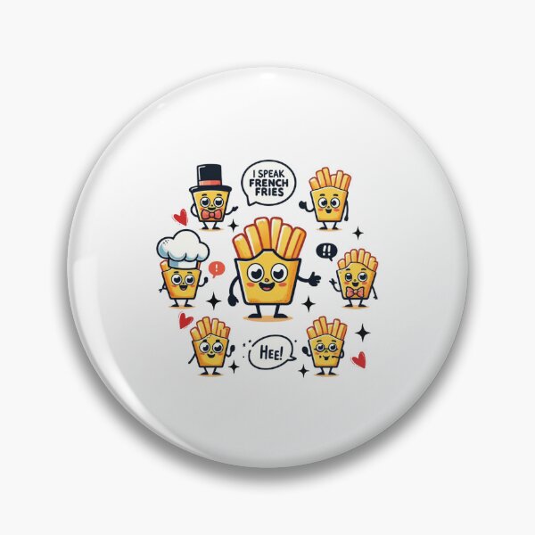 Item preview, Funny French Fries I Speak French Fries National Potato Day Certified French Fries Expert designed and sold by millionair3.