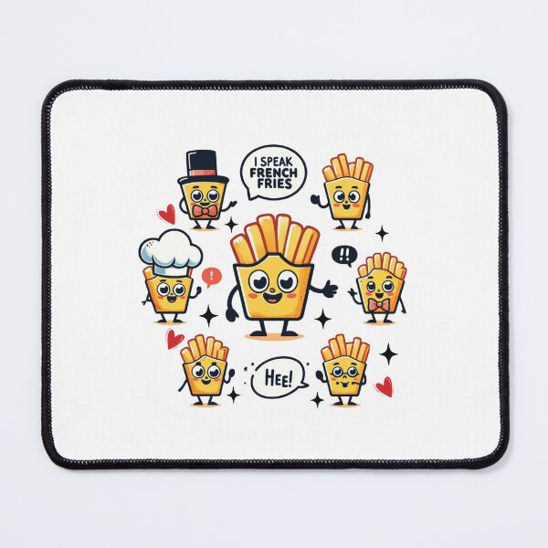 Item preview, Funny French Fries I Speak French Fries National Potato Day Certified French Fries Expert designed and sold by millionair3.