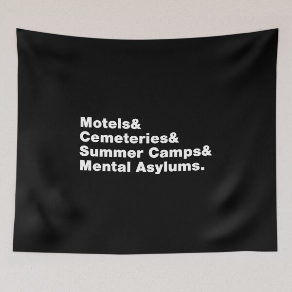 Item preview, Horror Movie Locations designed and sold by Mclickster.